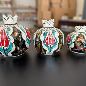 Handcrafted Multicolor Ceramic Vases